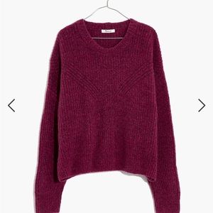 Madewell Belfiore Ribbed Pullover Sweater